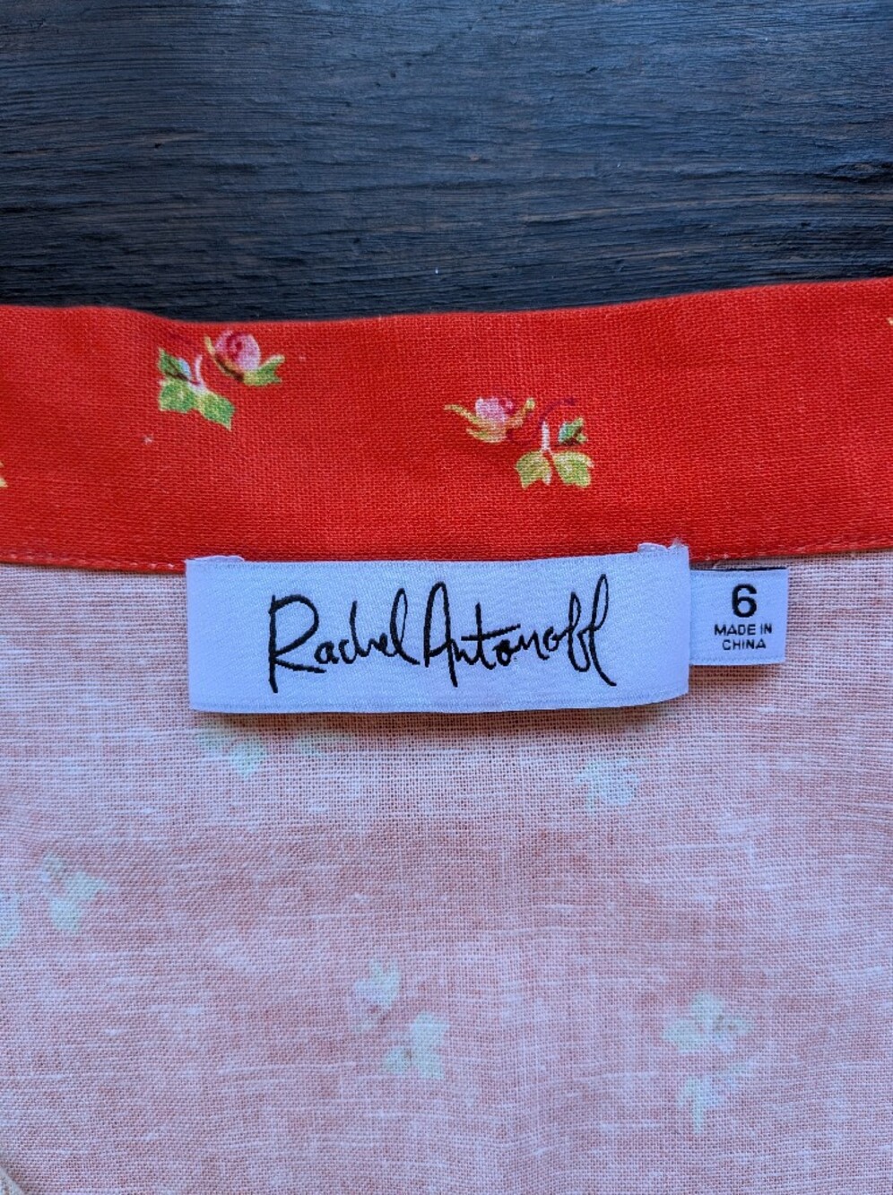 Rachel Antonoff Talia Midi Skirt- Red strawberry print- Size 6- NWOT - Picture 8 of 8